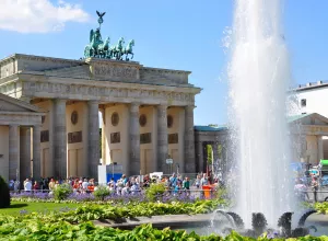 Brandenburger Tor am Pariser Platz in Mitte